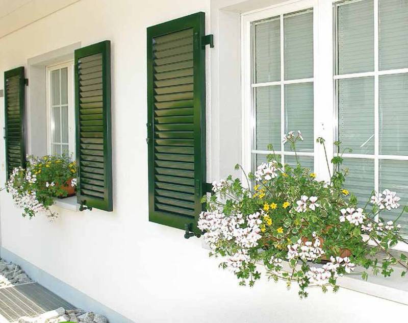 Les volets aluminium